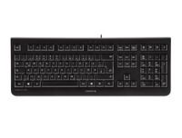 Cherry KC 1000 - Keyboard - Laser - 104 keys QWERTY - Black