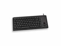 Cherry Slim Line COMPACT-KEYBOARD G84-4400 - Keyboard - 83 keys QWERTY - Black
