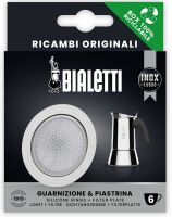 BIALETTI Ersatzdichtung / -filter-Set 2-teilig