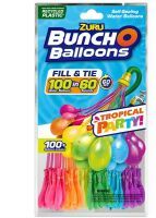 Zuru Bunch O Balloons Tropical Party 3 Bündel mit insgesamt 100 Ballons