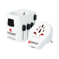 SKROSS Weltreiseadapter PRO World und USB 7A