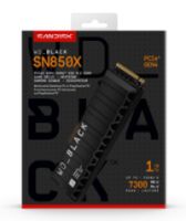 WD Black 1TB SN850X NVMe SSD Supremely Fast PCIe Gen4 x4 M.2 mit Kühlkörper internal single-packed P