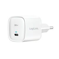 LogiLink USB Steckdosenadapter 1 x USB-C-Port(PD),GaN,30W (PA0279)
