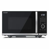 Sharp Mikrobang? krosnel? Sharp Microwave Oven with Grilis and Convection YC-QC254AE-B Free standing, 25 L, 900 W, Convection, Grilis, Juodas