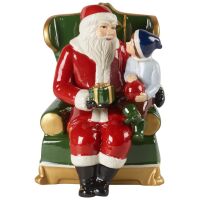 Villeroy & Boch Christmas Toys Santa auf Sessel