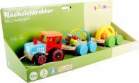 VEDES Großhandel GmbH - Ware SpielMaus Nachziehtraktor mit 2 Anhänger