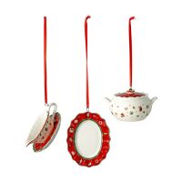 Villeroy & Boch Toy's Delight Decoration Ornamente Servierteile, Set 3tlg.
