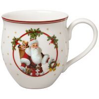 Villeroy & Boch Toy's Delight Becher mit Henkel, Santa und Reh