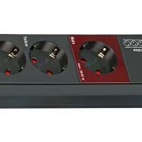 Brennenstuhl Secure-Tec 19.500A - 6 AC outlet(s) - Anthracite - 3 m