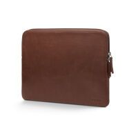 Sneakpeek Leder Sleeve für MacBook Pro/MacBook Air 2016-2020 13" braun