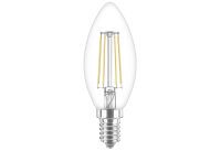 Philips PHIL CorePro LEDcandle 4.3-40W/827Kerze E14 470lm Glas klar F