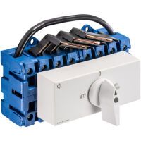 Kraus & Naimer KA40B.T904.VE2.F437 Umschalter 4-polig 40A mit Stellung Netz 0 Notstrom Schnappbefestigung Lastschalter 70048425