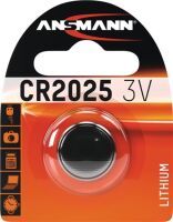 Ansmann CR 2025 - Single-use battery - CR2025 - Lithium-Ion (Li-Ion) - 3 V - 1 pc(s) - Nickel