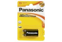 Panasonic 6LR61APB - Single-use battery - 6LR61 - Alkaline - 9 V - 1 pc(s) - Black - Gold
