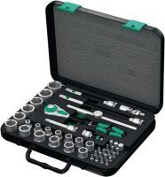 Wera 05003594001 - Socket wrench set - 43 pc(s) - Black,Chrome,Green - CE - Ratchet handle - 3/8"