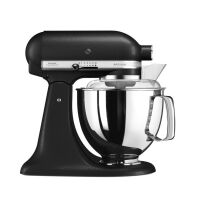 KitchenAid Artisan - 4.8 L - Black - Lever - 220 RPM - Beat - Knead - Mixing - 1.454 m