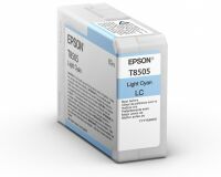 Epson Tintenpatrone light cyan T 850 80 ml               T 8505 Druckerpatronen