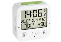 TFA 60.2528.02 Radiocontrollato Sveglia Bianco Verde Tempi di allarme 2