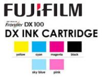 Fujifilm DX Ink Cartridge 200 ml pink - Ink Cartridge - cyan