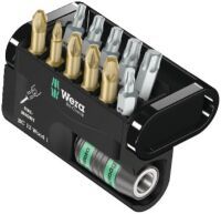Wera 05057423001 - 12 pc(s) - Phillips,Pozidriv,Torx - 1 x 1/4"x57 1 x PZ 1x25 2 x PZ 2x25 1 x PZ 3x25 1 x PH 2x25 1 x TX 10x25 1 x TX 15x25 1 x TX 20x25... 25.4 / 4 mm (1 / 4") - Hexagonal