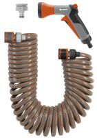 Gardena Spiral Hose Set 10 m - 10 m - Gray - Hose only