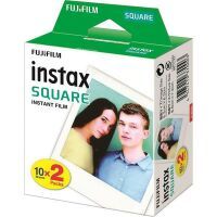 1x2 Fujifilm Instax Square Film white frame Instant-Filme