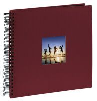 Hama Spiral Album "Fine Art" - burgundy - 34x32/50 - Red - 10 x 15 - 13 x 18 - 340 mm - 320 mm