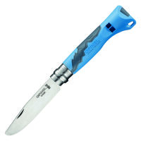 Opinel Outdoor Junior No. 07 Taschenmesser mit Pfeife blau