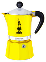 Bialetti Rainbow - 0.06 L - Aluminium - Thermoplastic - Yellow - 140 mm - 6.2 cm