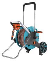Gardena Schlauchwagen CleverRoll M Easy Set, 20 m Schlauch Gartenschläuche und Gartenschlauchwagen