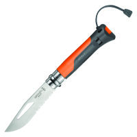 Opinel Taschenmesser No. 08 Outdoor orange Freizeitmesser