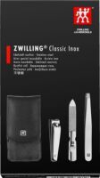 Zwilling Maniküre Pediküre Set 3tlg. mit Nagelknipser, Leder Kosmetikprodukte