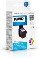 KMP H12 Tintenpatrone color kompatibel mit HP C 6657 AE Druckerpatronen