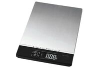 Bomann KW 1421 CB - Electronic kitchen scale - 5 kg - 1 g - Black - Stainless steel - Buttons - LCD