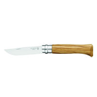 Opinel Taschenmesser No. 08 Olivenholz Freizeitmesser