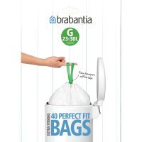 Brabantia Müllbeutel G, 23-30L, 40/Spenderpack Müllsack