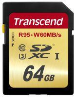 Transcend SDXC              64GB Class 10 UHS-I U3 Ultimate SD-Card