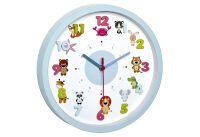 TFA-DOSTMANN Wanduhr Kinder Tiermotive Ø30,9cm