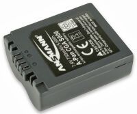 Ansmann Li-Ion battery packs A-PAN CGA S006 - 800 mAh - 7.4 V - Lithium-Ion (Li-Ion)