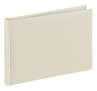 Hama  Fine Art  Buchalbum  24x17 36 weiße Seiten sand        2727 Archivierung -Fotoalben-