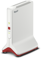 AVM FRITZ!Repeater 6000 - Wi-Fi 6 (802.11ax) - Tri-band (2.4 GHz / 5 GHz / 5 GHz) - Ethernet LAN - Red - White - Portable router