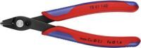 KNIPEX 78 61 125 - Diagonal pliers - 9 mm - 1.6 mm - Steel - Plastic - Blue - Red