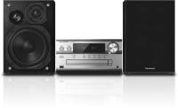 Panasonic SC-PMX94EG-S - Home audio micro system - Black - Silver - 120 W - 2-way - 14 cm - 19 cm