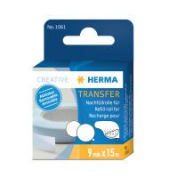 HERMA Transfer refill pack - removable - 15 m - 15 m - Removable - 9 mm