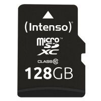 Intenso microSDXC          128GB Class 10 microSD