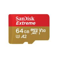 SanDisk Extreme - 64 GB - MicroSDXC - Class 10 - UHS-I - 160 MB/s - 60 MB/s