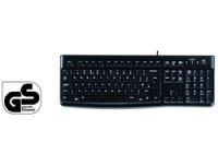 Logitech K 120 Keyboard OEM USB black Tastaturen PC -kabelgebunden-