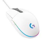 ogitech G203 LIGHTSYNC, Gaming-Maus weiß USB 6 Tasten optisch 8000 dpi 