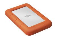 LACIE RUGGED MINI drive 4TB Shock/ rain/ pressure resistant USB3.0 6,4cm 2,5Zoll Orange (9000633)