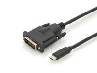 DIGITUS USB Type-C Adapter- / Konverterkabel Type-C auf DVI Kabel und Adapter -Computer-